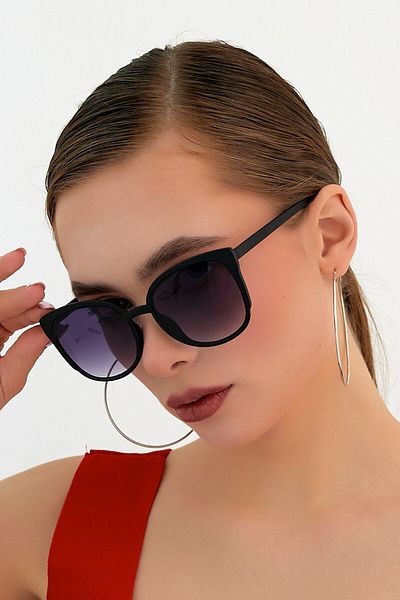 ModaLand Eleta Black Sunglasses