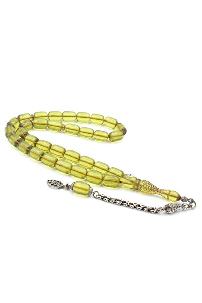 Murty99 Pixul albanez cu ciucuri Imameli verde din chihlimbar stins 010