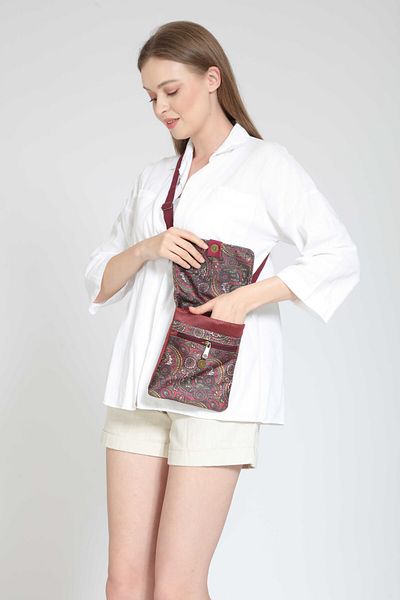 Street Bag Geantă de umăr etnică boemă Payiz - Utilizare zilnică în călătorie, geantă pentru telefon