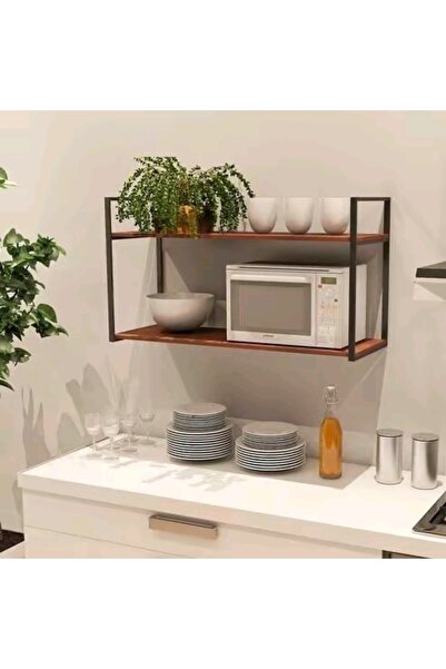 A&N Duvar Raf – 2 Katlı Mutfak Rafı | Şık Ve Dayanıklı Depolama Çözümü