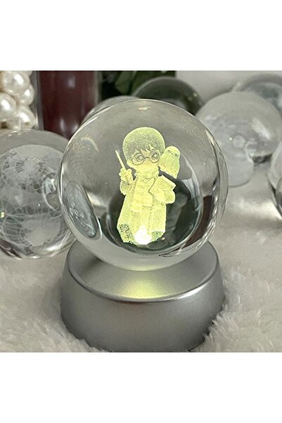 Genel Markalar Işıklı Harry Potter 6cm Cam Küre