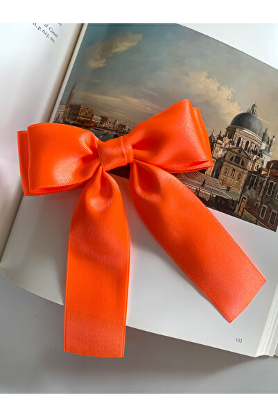 CSR AKSESUAR cataramă automată din satin cu arc dublu strat