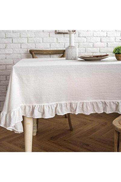 eyma home față de masă din bumbac lenjerie brută (140×180cm)