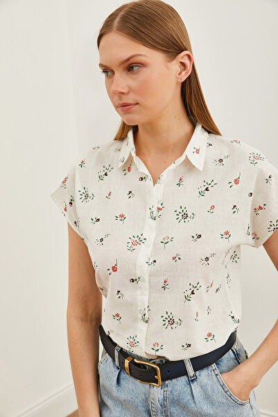 Olalook Жіноча лляна білизну з кораловим візерунком Сорочка GML19001205