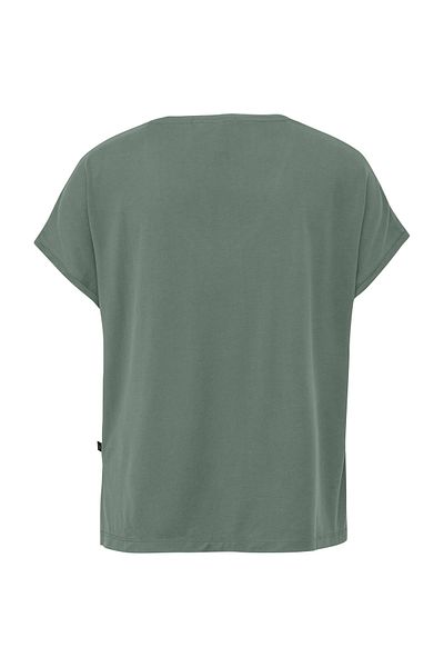 QS by s.Oliver V-Neck-Shirt im Materialmix