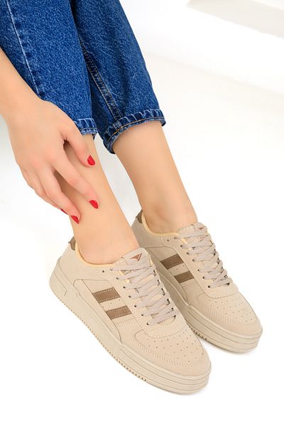 SOHO Sand-Brown Unisex Sneaker 17105