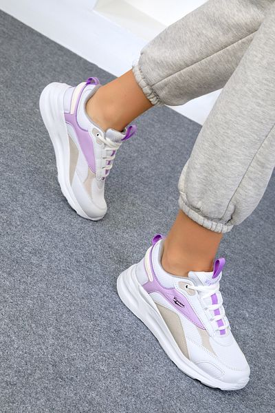 SOHO White-Ice-Lilac Women's Sneakers 18867