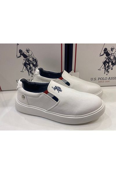U.S. Polo Assn. Ανδρικό Sneaker Λευκό 101512830   από την ηπείρο 4fx