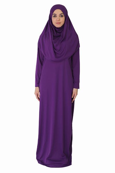 ZEHRANAZ NAMAZ ELBİSESİ Prayer Dress Without Zipper - Model