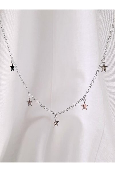 LE&DA Accessory Multi Star Steel Y2k Pendant