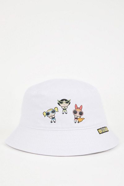 DeFacto PowerPuff Girls Baumwoll-Anglerhut für Mädchen C0594A824SM