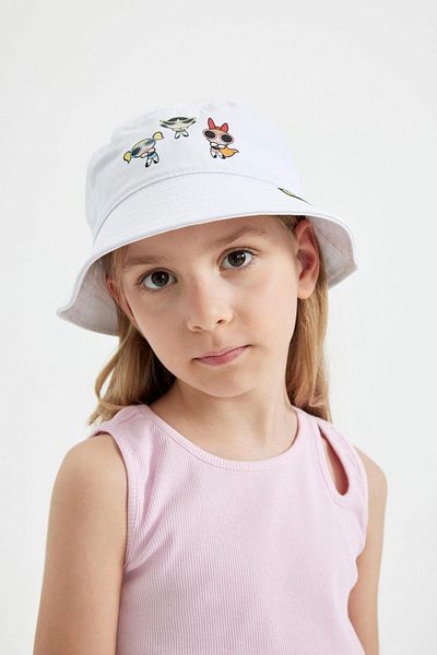 DeFacto PowerPuff Girls Baumwoll-Anglerhut für Mädchen C0594A824SM