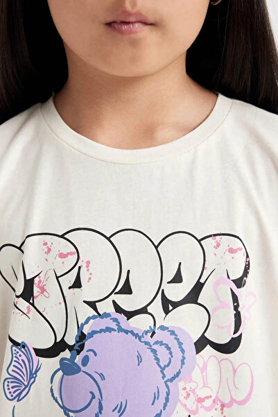 DeFacto Girl's Under-Upper Set Ecru C3375A8/ER99