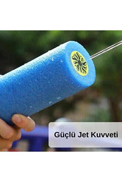 Genel Markalar Çok Renkli Oyuncak Süngerli Pompalı Su Tabancası Su Pompası 1 Adet 3+ Yaş