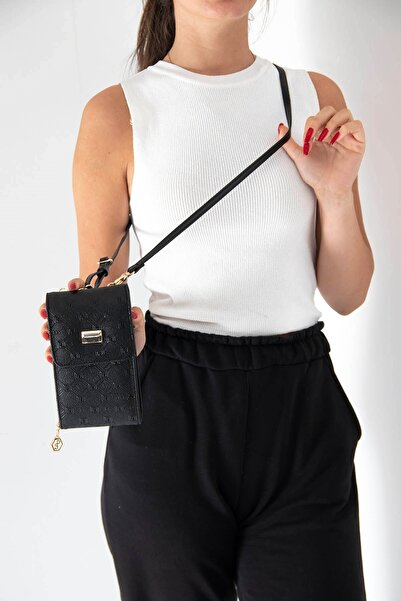 Silver Polo Silver & Polo Black - Black Sp889 Women's Strap Wallet