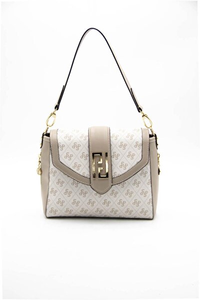 Silver Polo Beige - Sand Sp1113 Women's Shoulder Bag