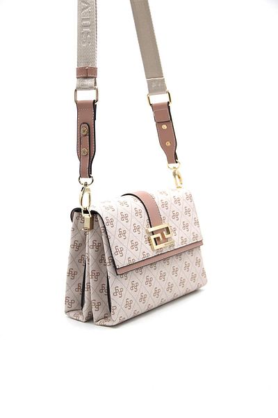 Silver Polo Silver & Polo Pink - Salmon Sp1009 Geantă de damă