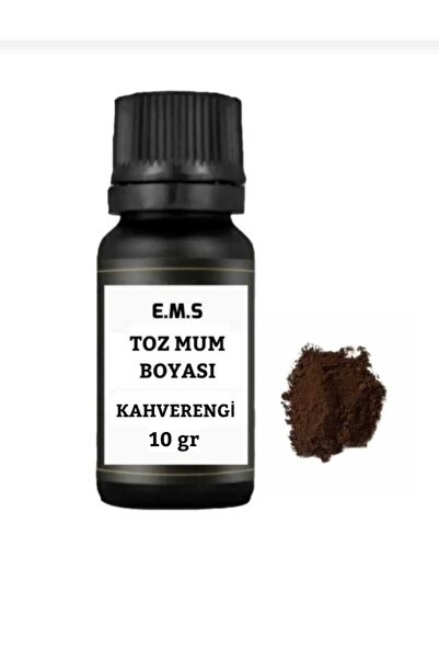 E.M.S AVM Kahverengi Toz Mum Boyası 10 Gr.