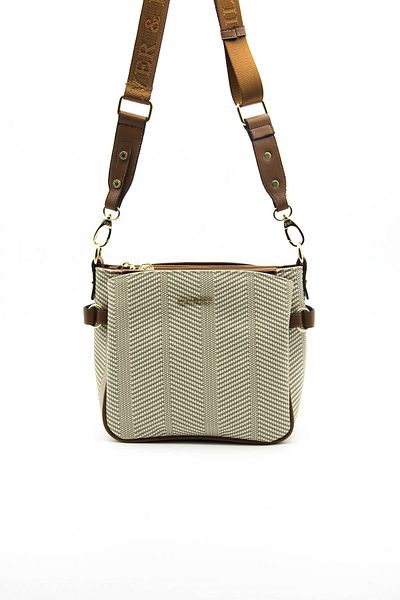 Silver Polo Silver & Polo Beige - Geantă de damă Tan Sp884