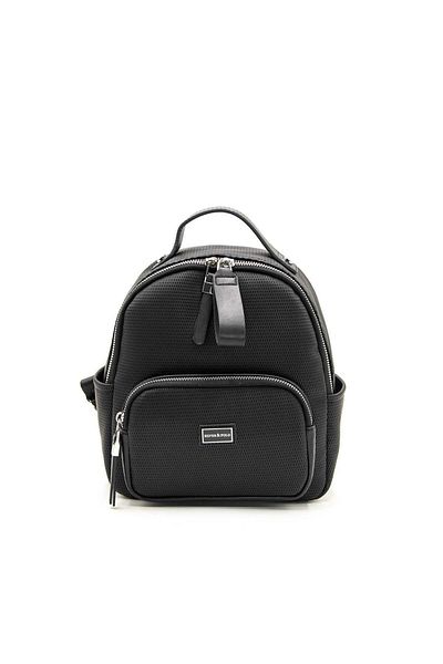 Silver Polo Rucsac pentru femei Silver & Polo Black - Black Sp1130