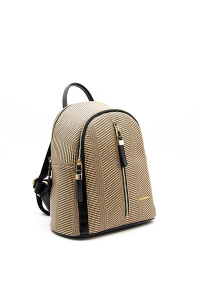 Silver Polo Silver & Polo Nut - Black Sp901 Women's Backpack