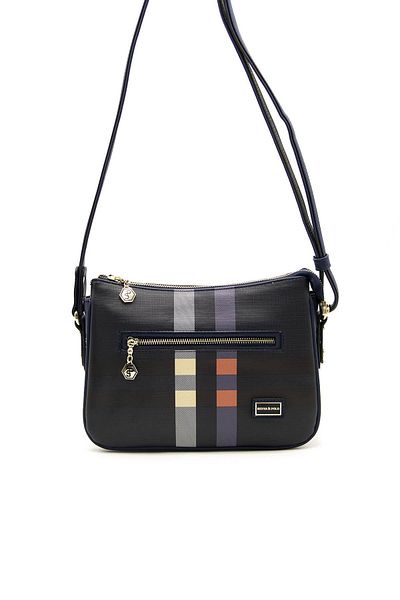 Silver Polo Argint și Polo Laci F. - Geantă Crossbody Laci Sp818 pentru femei