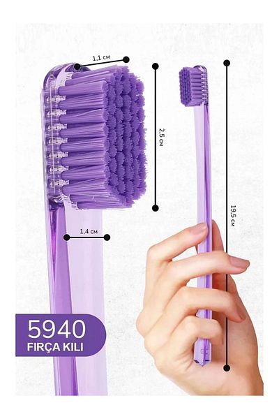 R.O.C.S. Rocs Pro 5940 Ultra Soft Toothbrush Purple Purple