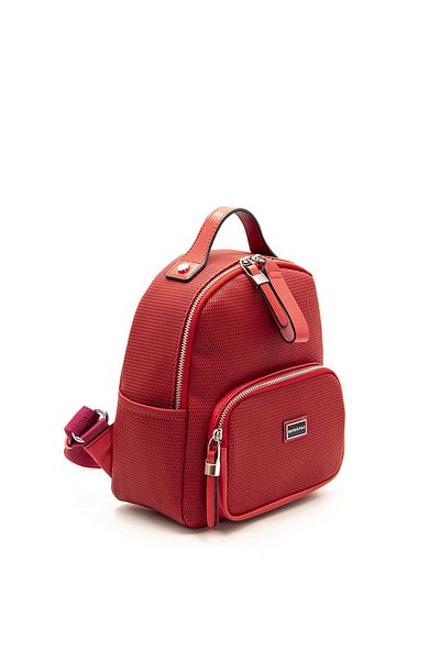 Silver Polo Rucsac de damă Silver & Polo Red - Red Sp1130