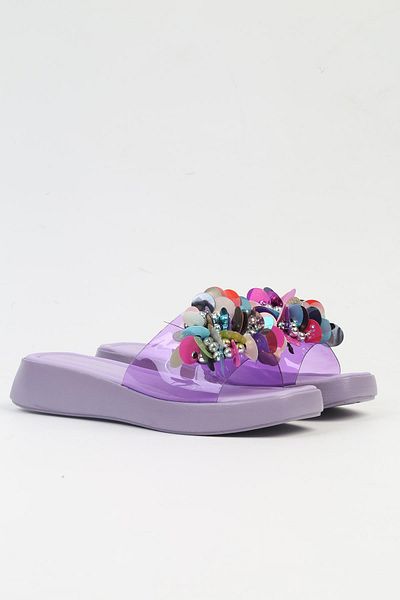 Pierre Cardin ® |   Pc-6917-3950 Lilac-Women's Slippers