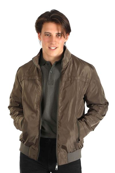Lee Cooper Ανδρικό υφαντό παλτό Fablos A. Khaki