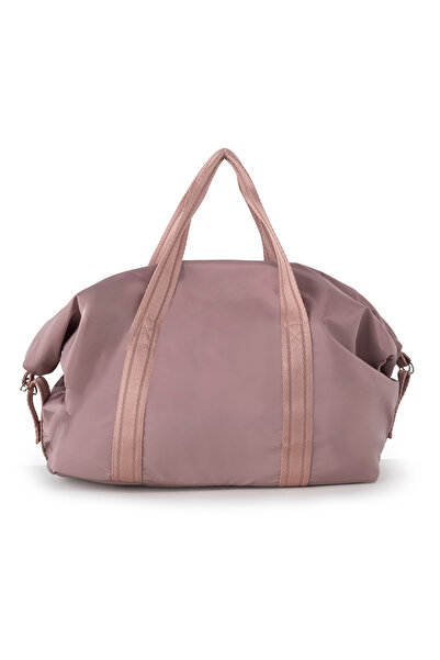 ICONE BAG Icone Mat için Fermuar Kapamalı Yoga, Pilates, Fitness ,Gym Spor Çantası Pudra