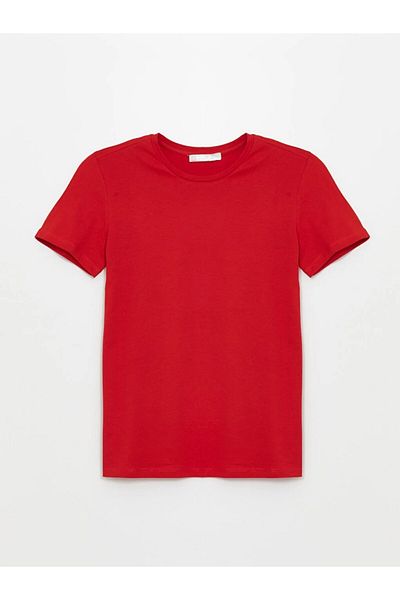 Çiggo Kids Plain Bicycle Collar Unisex 100% Cotton 2-Piece T-shirt/T-shirt
