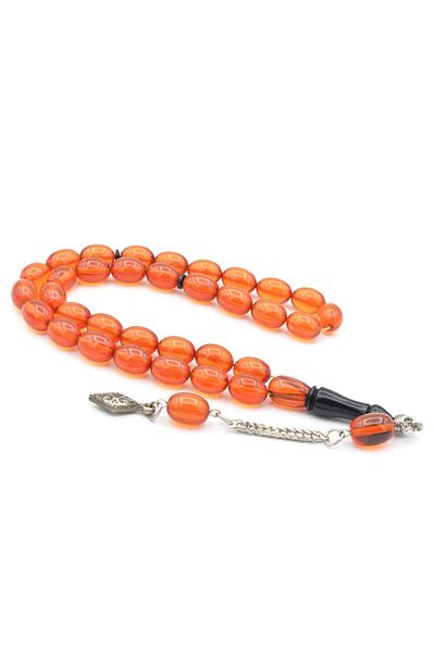 Murty99 Orange Squeeze - Mărgele de rugăciune Beyzi cu coadă de vulpe