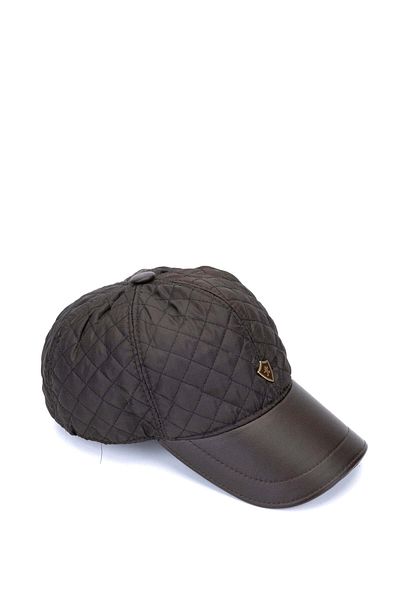 Tamer Tanca Men's Textile Leather Brown Hat