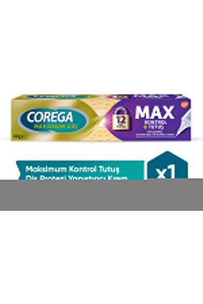 Corega Maksimum Kontrol Protez Yapıştırıcı 40 G