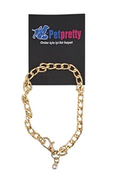 Pet Pretty GOLD MEDIUM 35 CM KOLYE