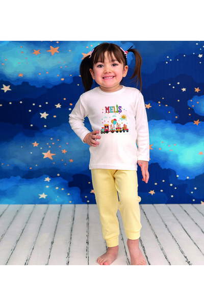 Pia Baby GL2000 İsme Özel Çocuk Pijama Takımı 1-8 Yaş