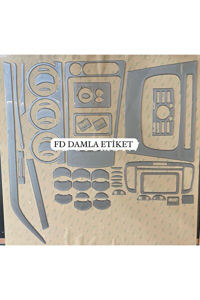 FD OTOMOTİV Ford Connect 2009 - 2014 Mahogany Finish Silver Gray Color