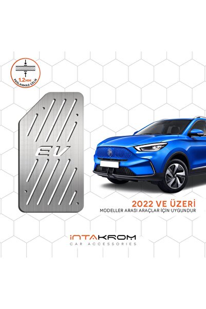 İntachrom MG ZS - EV Krom Ayak Dinlendirme Pedalı - 2022 ve Üzeri