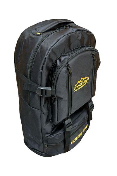 RKY SERENITY MOUNTAIN Bellows Mountaineer Backpack 65 Liter Capacity-Camping Bag Black