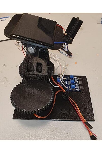 HLSNC Arduino Güneş Takip Sistemi Plastik Set ( Işık Takip Sistemi )