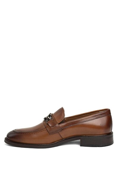 MARCOMEN 19598 Men's Genuine Leather Classic Shoes Tan