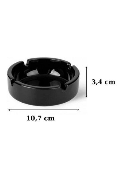 Paşabahçe 54036 Bistro Glass 2-pack Μαύρο Τασάκι Τασάκι