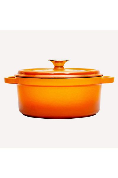 Sürel Orange 28 cm Deep Demirdöküm Cookware