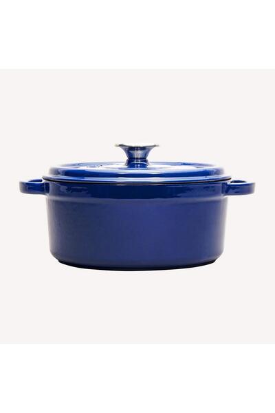 Sürel Demirdöküm 28 CM Deep Pot Blue