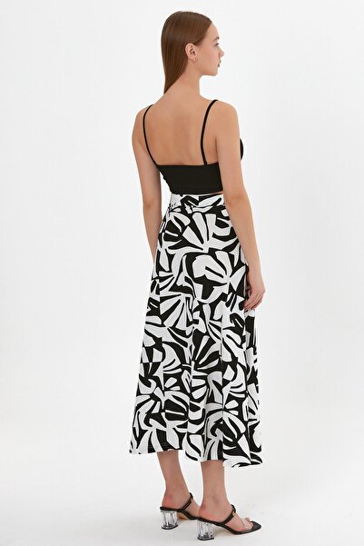 ALEXANDERGARDI Fustă LUNGĂ ÎNCHISĂ cu MODEL (B23-0012)