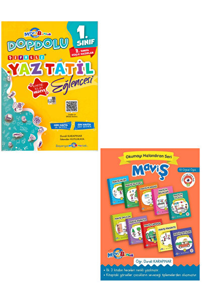 Bilgiseli Yayınları 1.Sınıf Dopdolu YAZ TATİL Kitabı (KARNE KILIFI HEDİYELİ) ...