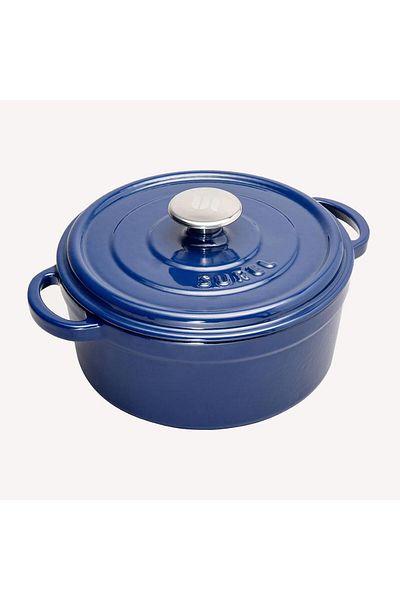 Sürel Demirdöküm 28 CM Deep Pot Blue