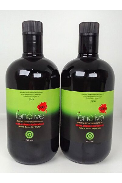 FENOLIVE 2'li Fenolive (500+) / 750 ml Ultra Yüksek Polifenollü Zeytinyağı