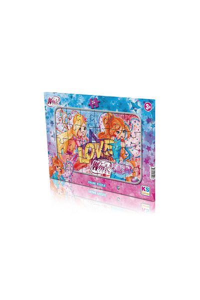 Ks Games Winx Frame Puzzle 24-Pack Winx-704